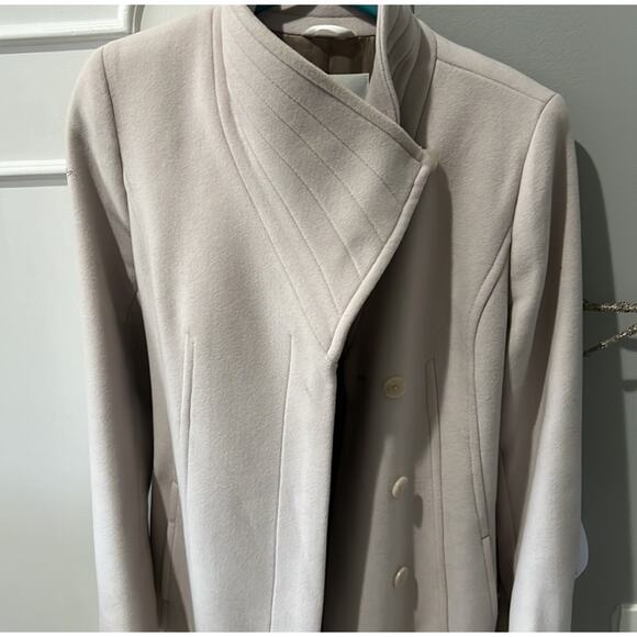 Aritzia Babaton Atelier Italian Cashmere Belted Connor Coat Quiet Luxury Sz XXS - Picture 4 of 8